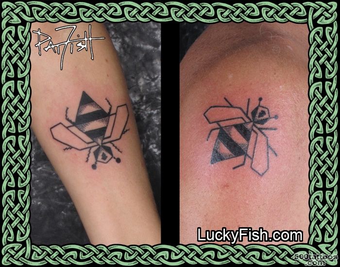 Techno Bee#39 Tattoos — LuckyFish, Inc. and Tattoo Santa Barbara_10