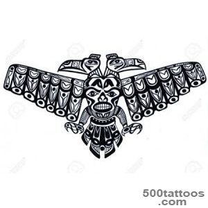 Black Tattoo Pattern Of Old Indian Totem Photo, Pictures _ 16