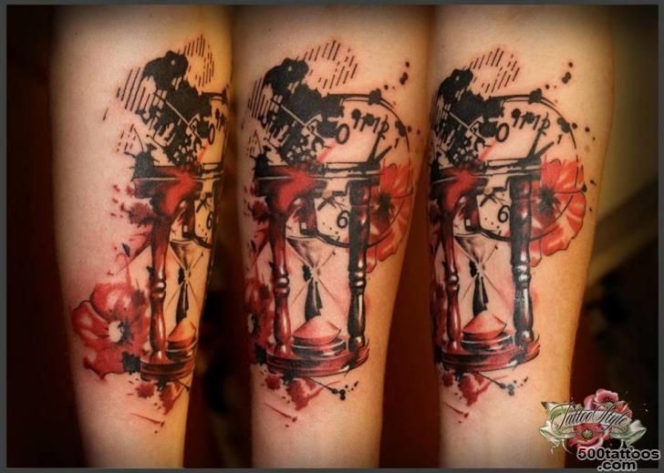 Trash Polka Watercolor Tattoos   Tattoes Idea 2015  2016_44