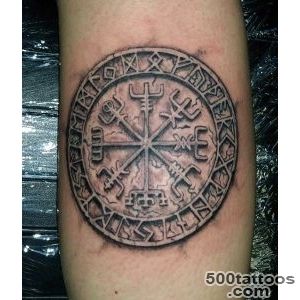 70 Viking Tattoos For Men   Germanic Norse Seafarer Designs_2