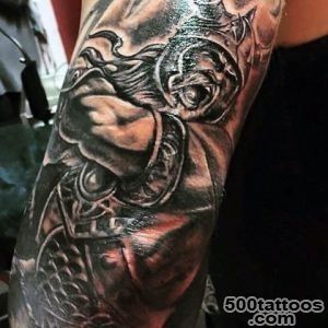 70 Viking Tattoos For Men   Germanic Norse Seafarer Designs_13