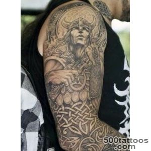 70 Viking Tattoos For Men   Germanic Norse Seafarer Designs_27