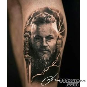 Ragnar from Vikings!  Tattoos  Pinterest  Vikings_37
