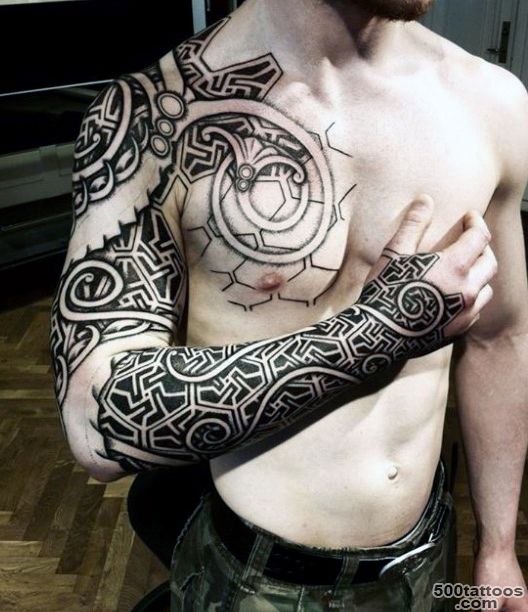70 Viking Tattoos For Men   Germanic Norse Seafarer Designs_1