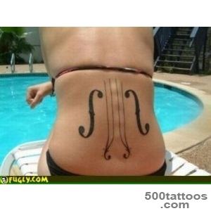 Violin Tattoo   Fugly_31