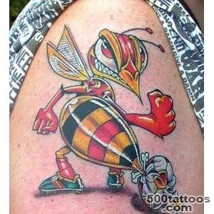 Soccer wasp tattoo  Tattoo Gallery  Pinterest  Tattoos Gallery _42