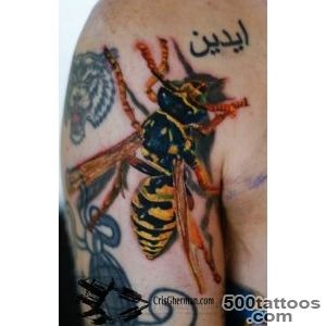 Tattoos by Cris Gherman View the full Tattoo Gallery   Wasp Tattoo_24