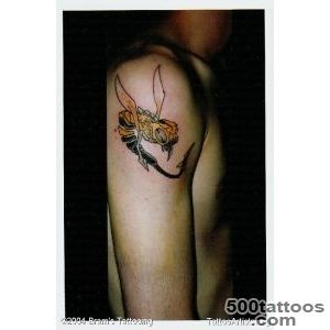 Wasp Bee Tattoo On Shoulder  Fresh 2016 Tattoos Ideas_33