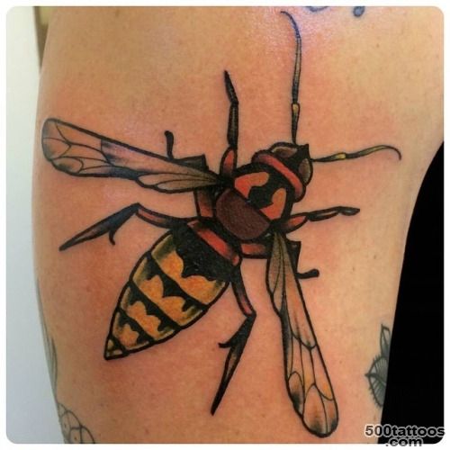 Mater Totemica  #hornet #tattoo #blackrosetattoo #wasp #insect_19