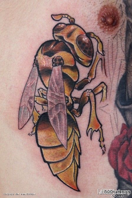 Top Wasp Tattoo Images for Pinterest Tattoos_26
