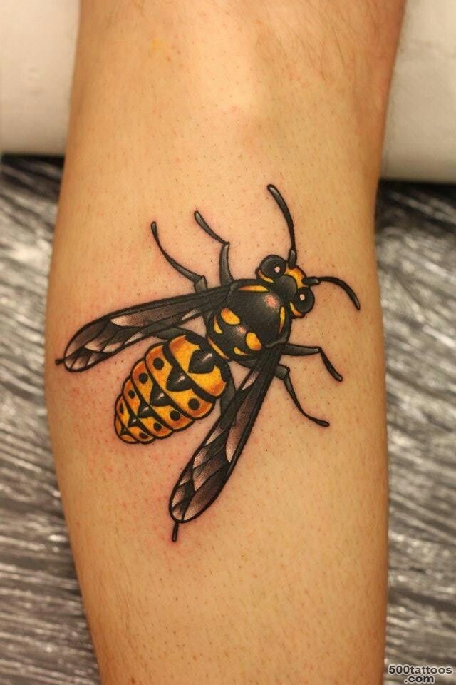 Wasp tattoo ) thanks  Tattoos  Pinterest  Wasp, Bee Tattoo and ..._3