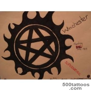 Winchester Pentacle Tattoo by MusicJunkie4892 on DeviantArt_5