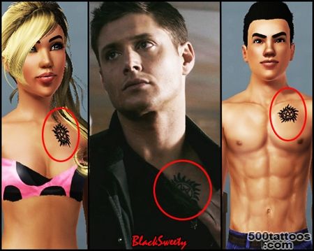 BlackSweety#39s The Supernatural tattoo_26