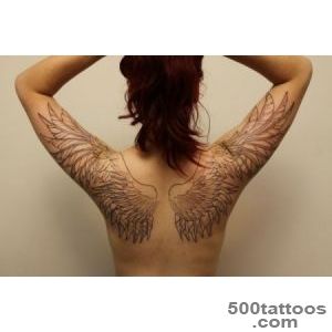 Wings tattoo design, idea, image
