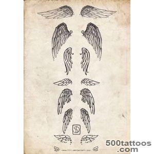 1000+ ideas about Small Wing Tattoos on Pinterest  Wing Tattoos _11