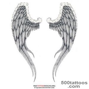 Angel Tattoos  Angel Wings, Guardian Angel and St Michael Designs_8