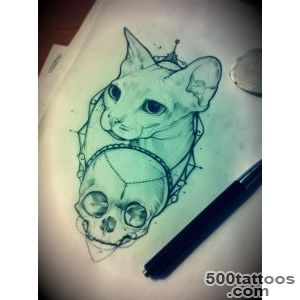 1000+ ideas about Sphynx Cat Tattoo on Pinterest  Cat Tattoos _15