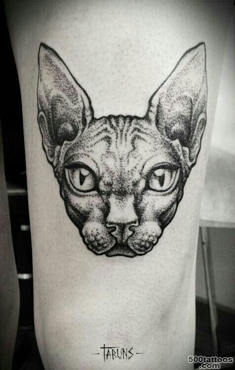1000+ ideas about Sphynx Cat Tattoo on Pinterest  Cat Tattoos ..._4