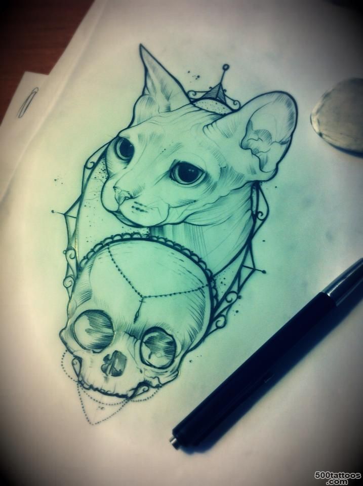 1000+ ideas about Sphynx Cat Tattoo on Pinterest  Cat Tattoos ..._15