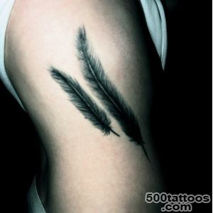 40 Mind Blowing Feather Tattoos  CreativeFan_45