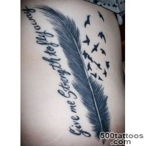 50 Beautiful Feather Tattoo Designs  Art and Design_34
