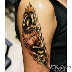 70 Feather Tattoo Designs For Men   Masculine Ink Ideas_26