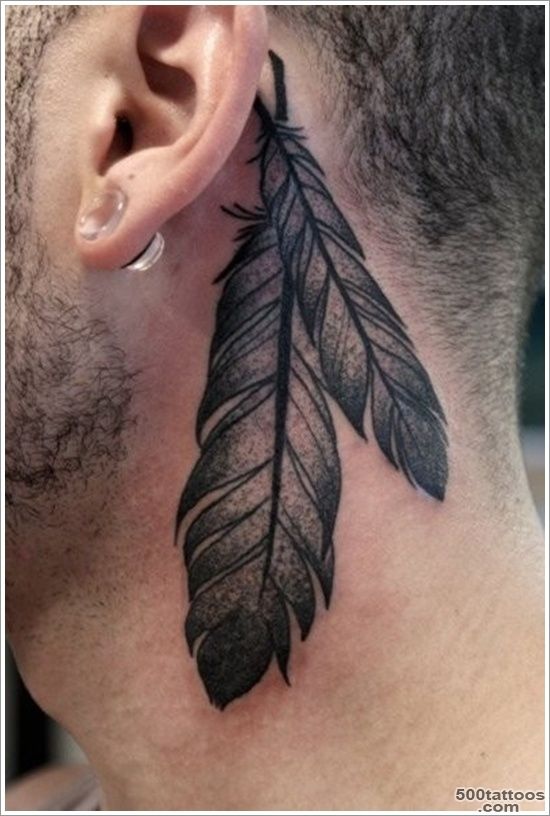 40 Amazing Feather Tattoos you need on your body_6