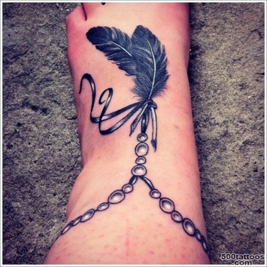 40 Amazing Feather Tattoos you need on your body_31