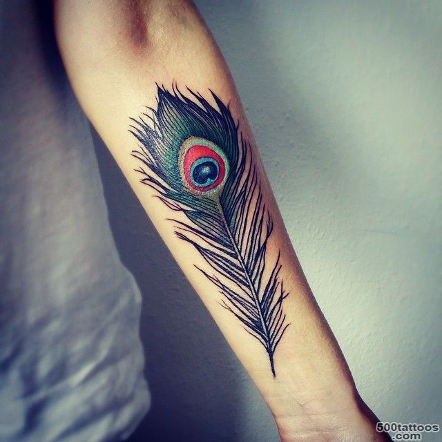 100 Best Feather Tattoo Designs For 2016_19