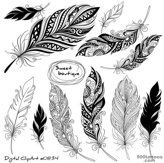 1000+ ideas about Feather Tattoos on Pinterest  Tattoos and body ..._22
