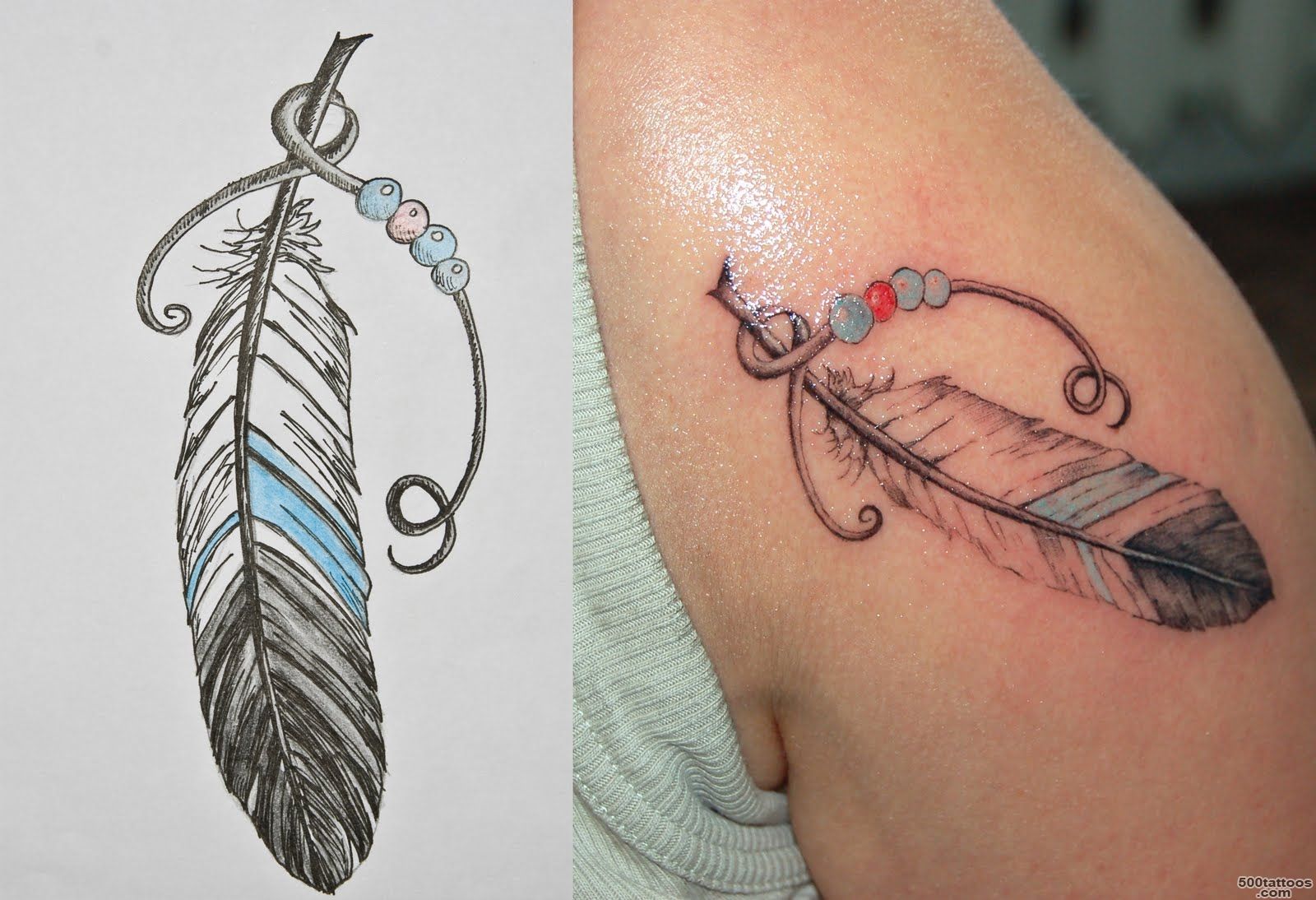 Feather Tattoos Design Ideas_27