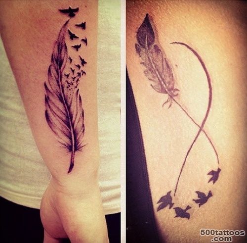 Pretty Feather Tattoo Designs  Tattoo Ideas Gallery amp Designs ..._48