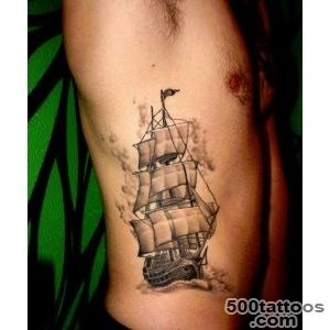 Sailing Ship Tattoos   Meanings, Photos, Designs for men and women_4