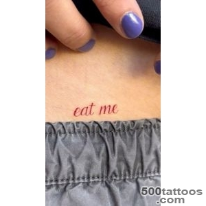 A refined in intimate places tattoo using sketch technique on the shoulder