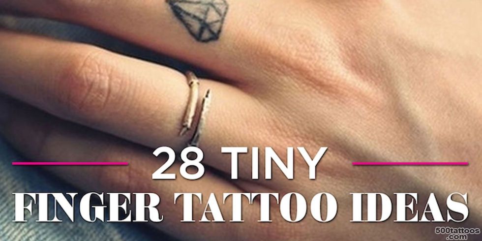 28 Tiny Finger Tattoo Ideas_18