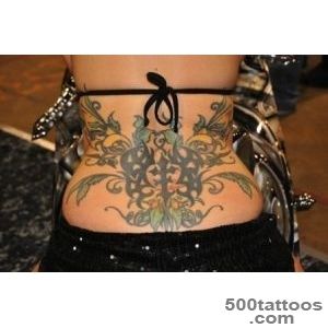 100 Lower Back Tattoo Designs for Women 2016_41