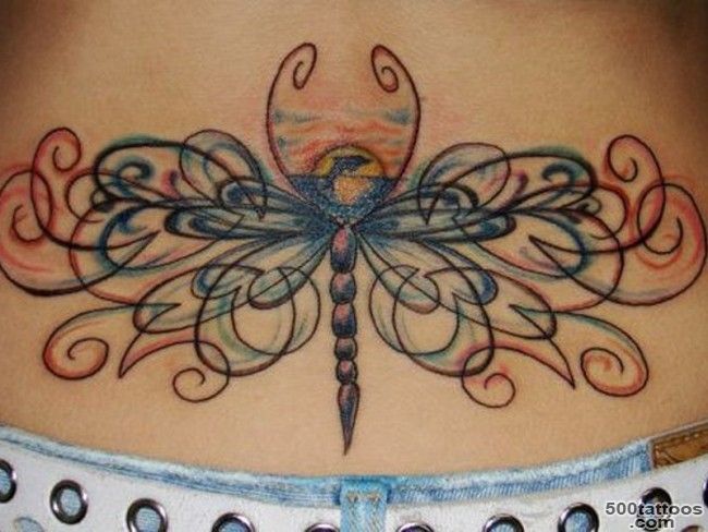 20 Sexy Lower Back Tattoos Designed Specially for Girls_22