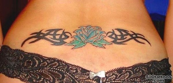 30 Sexy Lower Back Tattoos for Girls_16