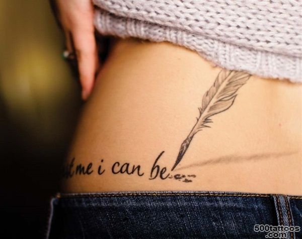 30 Sexy Lower Back Tattoos for Girls_34