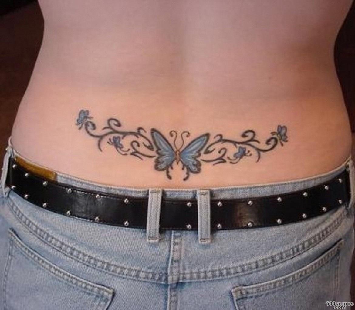 Butterflies Lower Back Tattoo  Fresh 2016 Tattoos Ideas_13