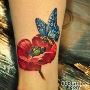 28+ Poppy Tattoos Designs, Ideas  Design Trends_27