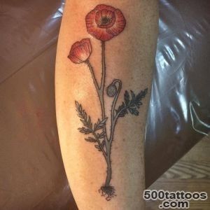 28+ Poppy Tattoos Designs, Ideas  Design Trends_48