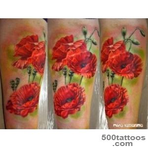 34 Unique Poppy Tattoos   Design of TattoosDesign of Tattoos_9