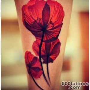 60 Beautiful Poppy Tattoos  Art and Design_7