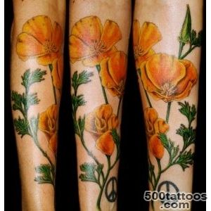 70 Poppy Flower Tattoo Ideas   nenuno creative_39
