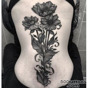 Large Poppies On Woman#39s Back  Best tattoo ideas amp designs_43