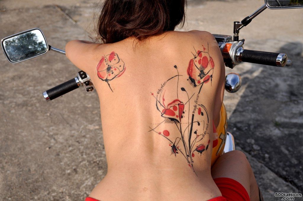 34 Unique Poppy Tattoos   Design of TattoosDesign of Tattoos_35