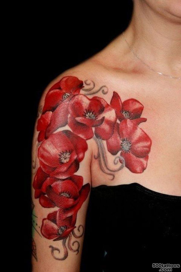 60 Beautiful Poppy Tattoos  Art and Design_1
