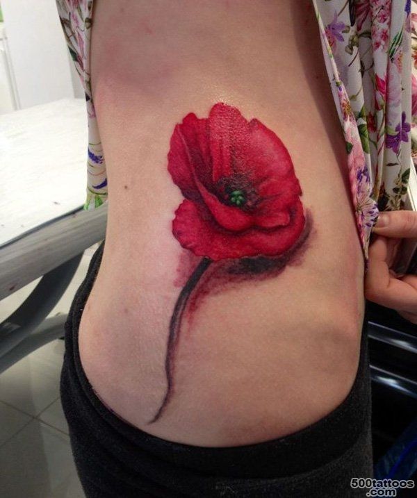 60 Beautiful Poppy Tattoos  Art and Design_2