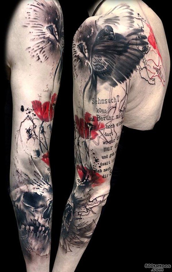 60 Beautiful Poppy Tattoos  Art and Design_11
